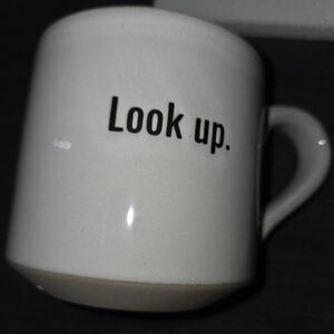 The Chosen Look Up Coffee Mug Tea Cup 14 oz Stoneware NIB Inspirational Faith